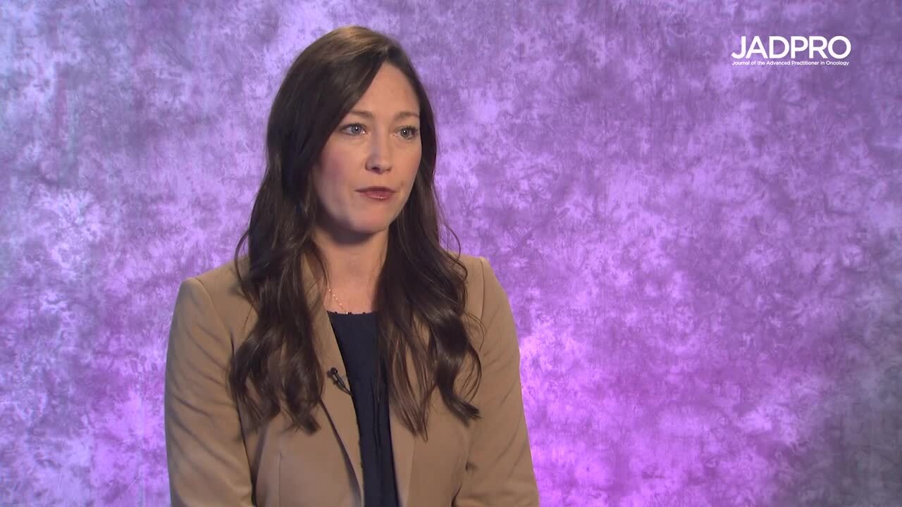 Lindsey M. Lyle, MS, PA-C, on AML: Safety Analysis of Glasdegib